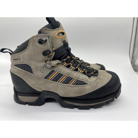 Vintage Adidas Boots Mens Size 8.5 Gray Suede SympaTex Snow Hiking Winter main image 8